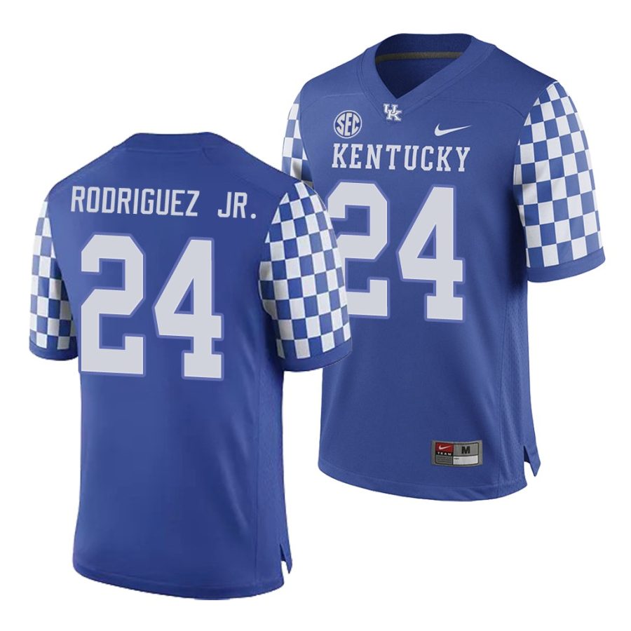 chris rodriguez jr. royal college football men's jersey