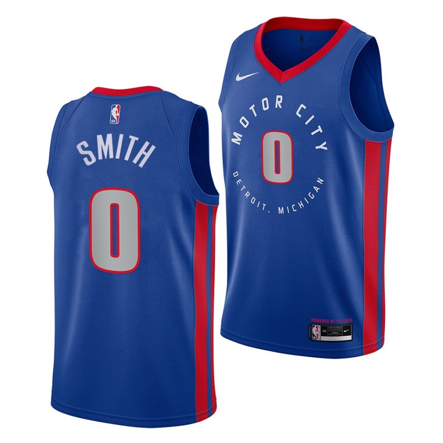 chris smith pistons blue city edition pac 12 mip 2020 jersey