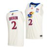 christian braun cream college basketball men jersey