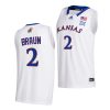 christian braun white home men jersey