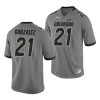 christian gonzalez gray college football men's jersey