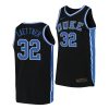 christian laettner black replica men's jersey