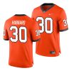 chuba hubbard orange college football men's jersey