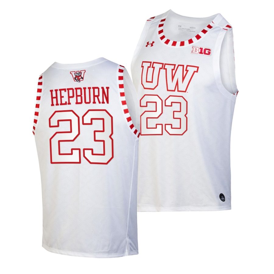 chucky hepburn white by the players 2021 22alternate basketball jersey