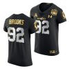 cincinnati bearcats curtis brooks black 2021 peach bowl golden edition jersey