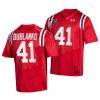 cincinnati bearcats joel dublanko red college football 150th anniversary men jersey