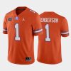 cj henderson orange alternate men's jersey