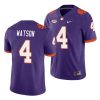 clemson tigers deshaun watson purple college football men's jersey