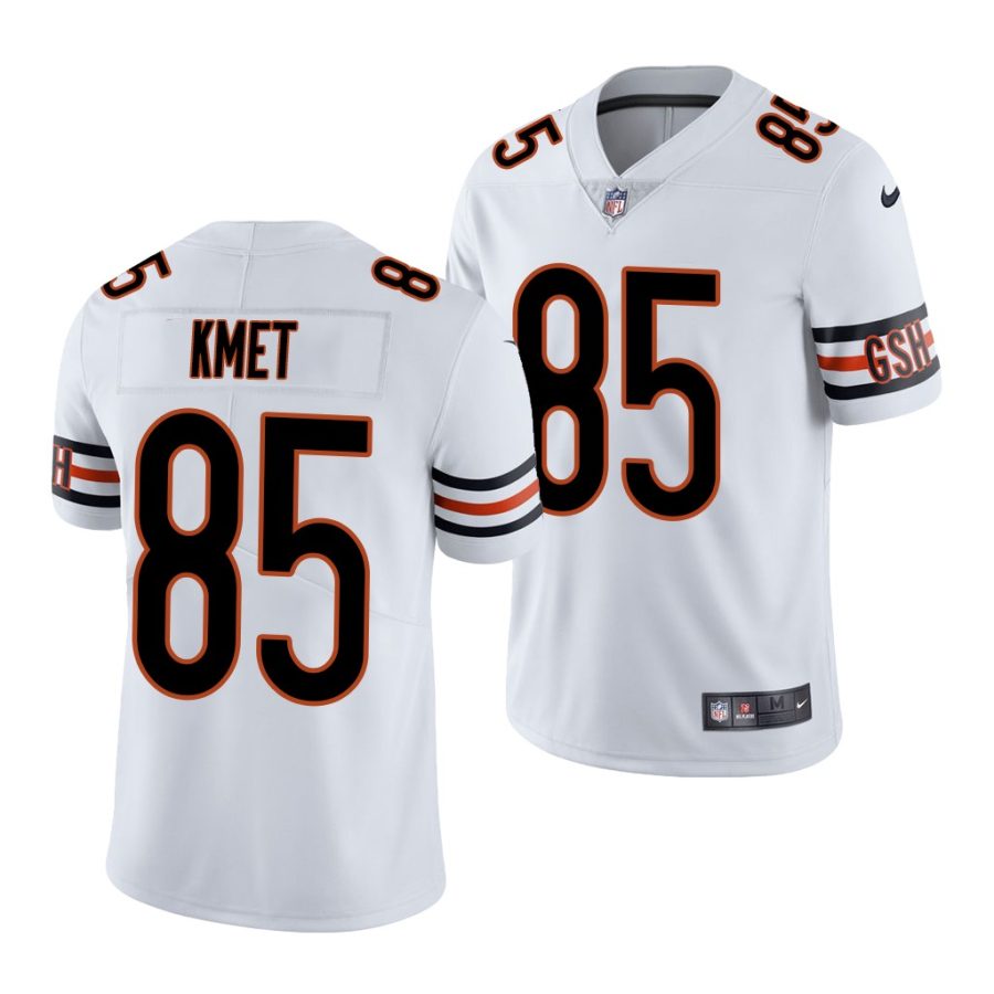 cole kmet white 2020 nfl draft men's jersey 1