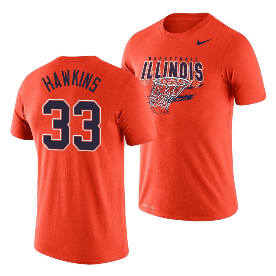 coleman hawkins orange legend basketball jersey