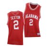 collin sexton red throwback alabama crimson tide jersey