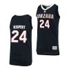 corey kispert navy alumni basketball men's jersey