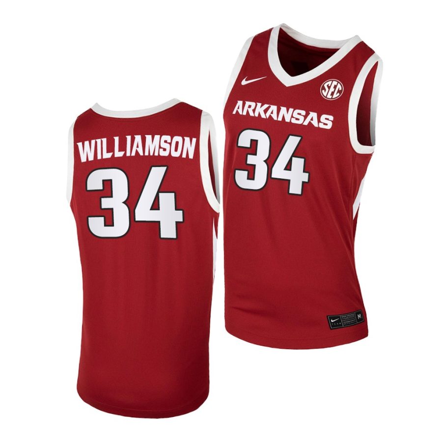 corliss williamson cardinal away arkansas razorbacks jersey