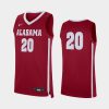 crimson replica men's jersey