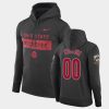 custom anthracite sideline seismic football performance hoodie