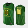 custom apple green authentic college basketball jersey 0