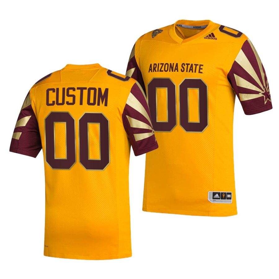 custom arizona state sun devils reverse retro 2021 22 jersey