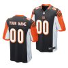 custom bengals 2020 nfl draft game youth black jersey