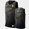 custom black 2019 golden edition men's jersey