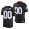 custom black college football men's jersey