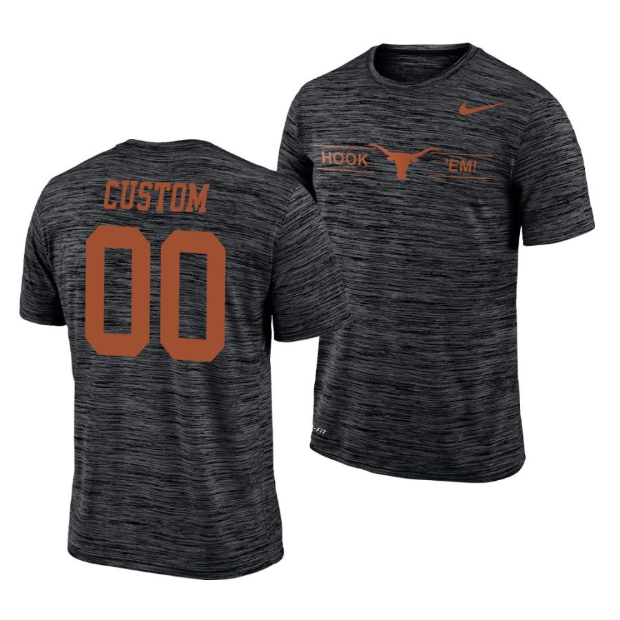 custom black gfx velocity texas longhorns shirt