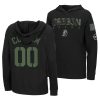 custom black oht military appreciation oregon ducks hoodie