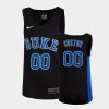 custom black replica college basketball jersey