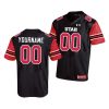 custom black replica men's jersey 0