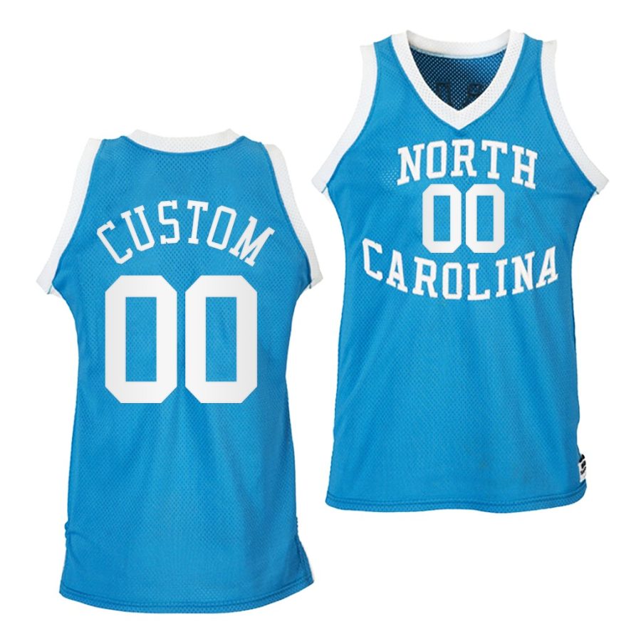 custom blue heritage north carolina jersey