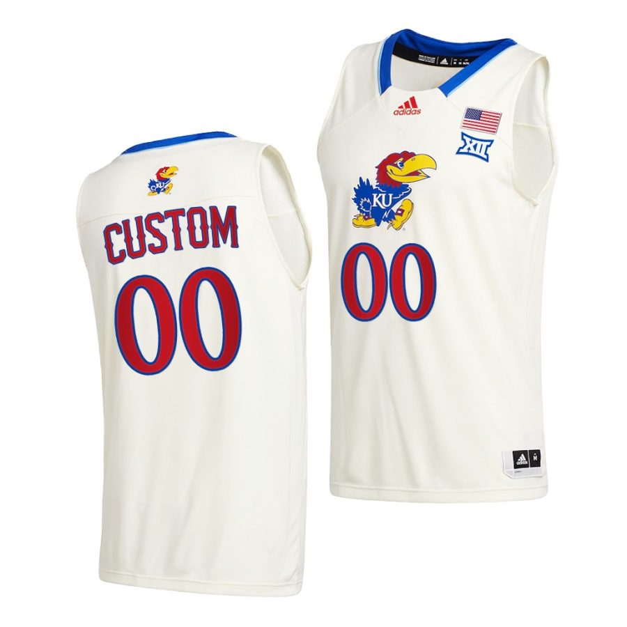 custom cream college basketball men jersey