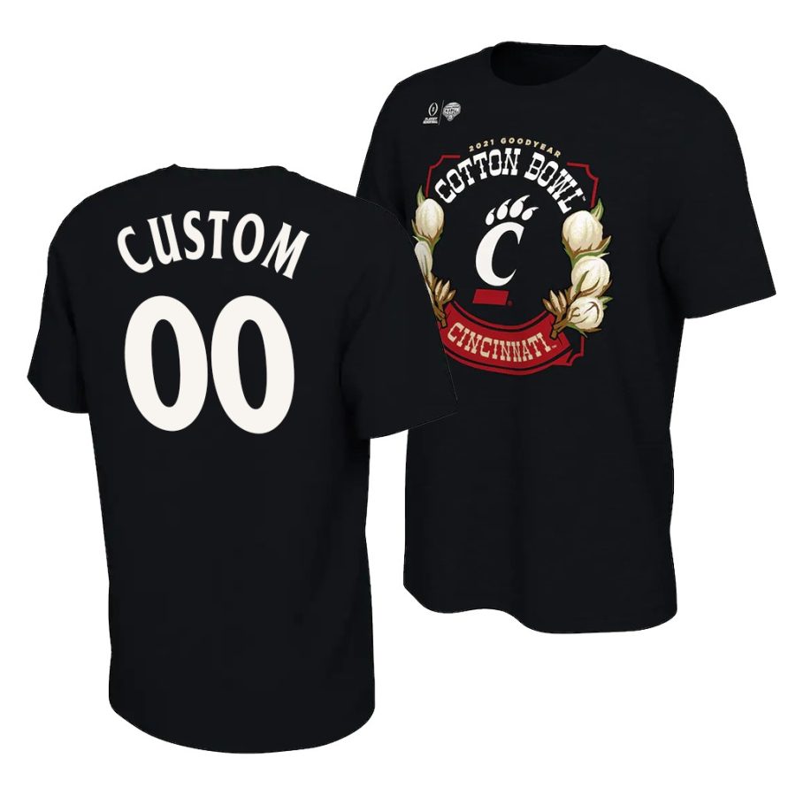 custom locker room 2021 cotton bowl black shirt