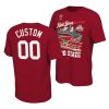 custom locker room 2022 rose bowl scarlet shirt