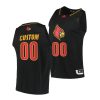 custom louisville cardinals black alternate 2020 21 college basketball jersey