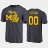 custom navy hometown college football shirt