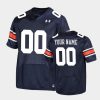 custom navy replica football jersey