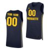 custom navy replica marquette golden eagles jersey