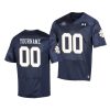 custom navy replica men's jersey 0