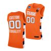 custom orange 2021 march madness sweet 16 men jersey