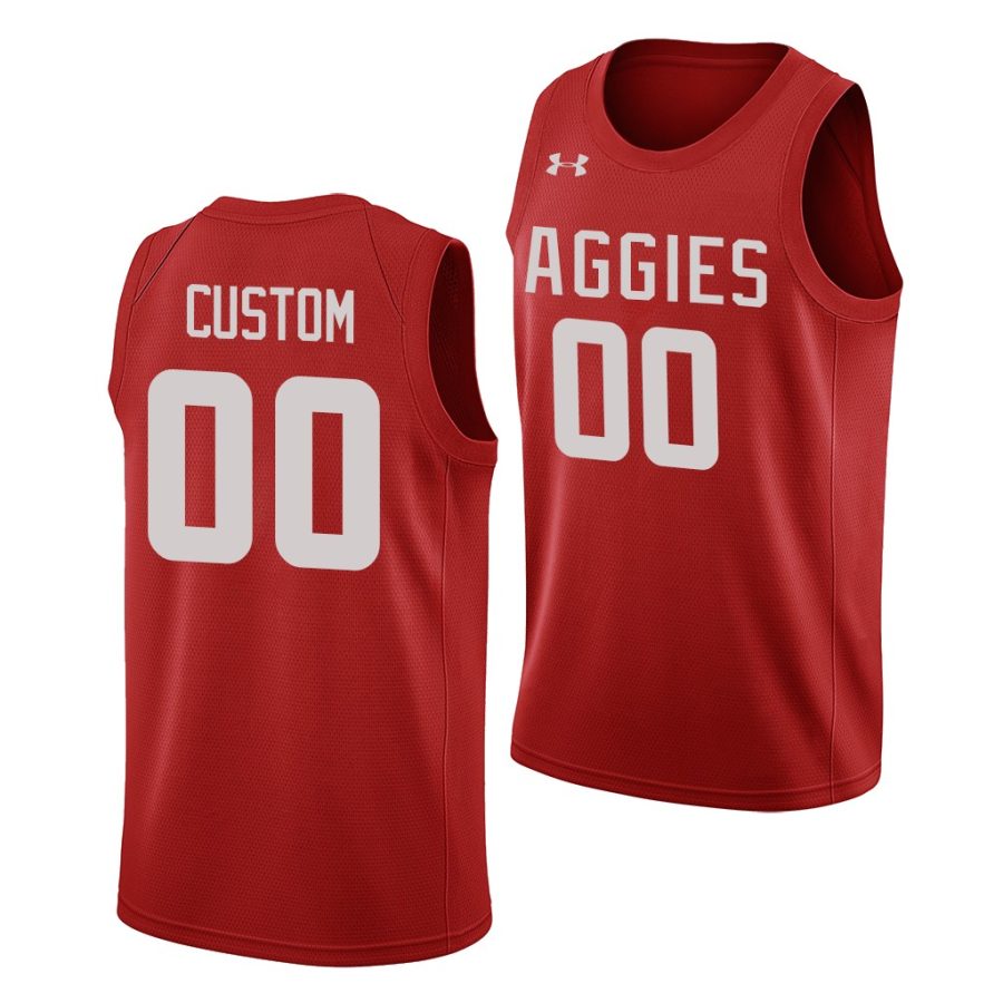 custom orange aggies men jersey