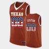 custom orange usa flag college basketball jersey