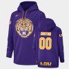 custom purple champ drive performance college basketball hoodie