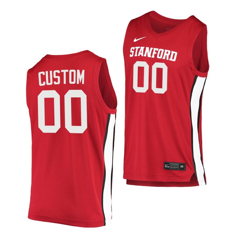 custom red college basketball men jersey