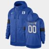 custom royal 2019 sideline performance ncaa basketball hoodie