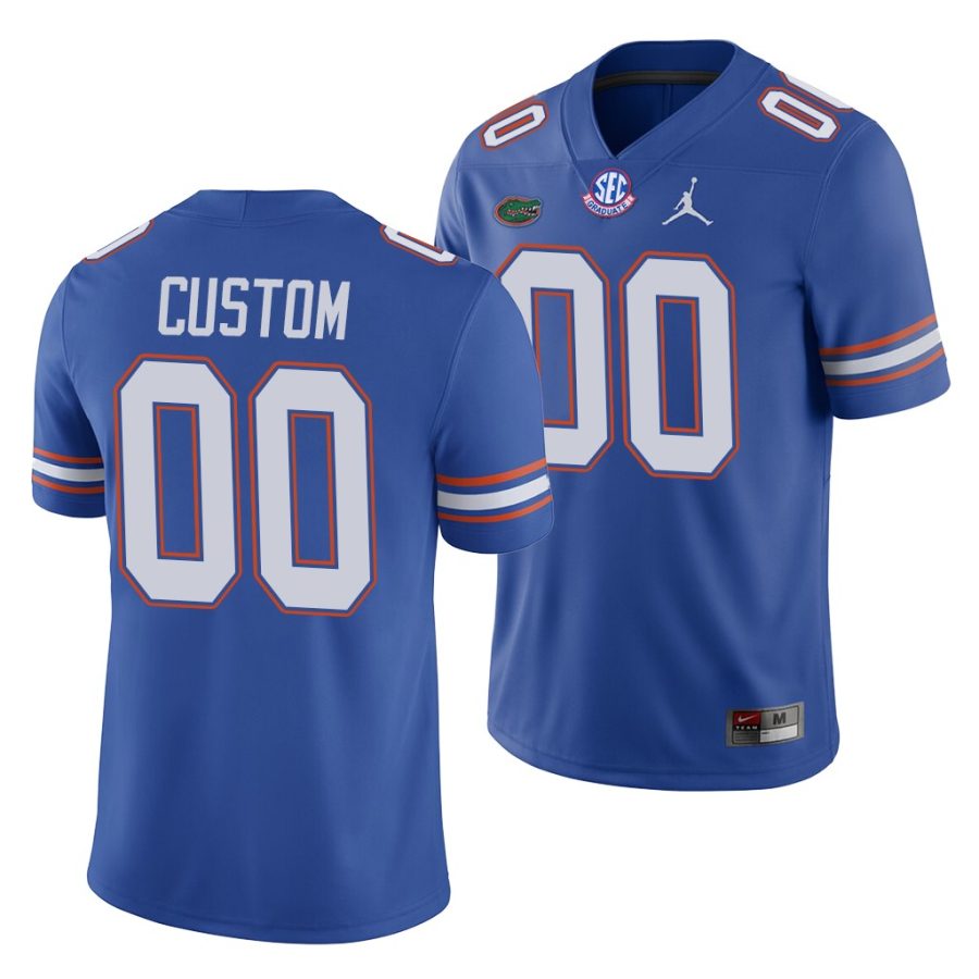 custom royal college football men's jersey 0