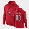 custom scarlet icon circuit football performance hoodie