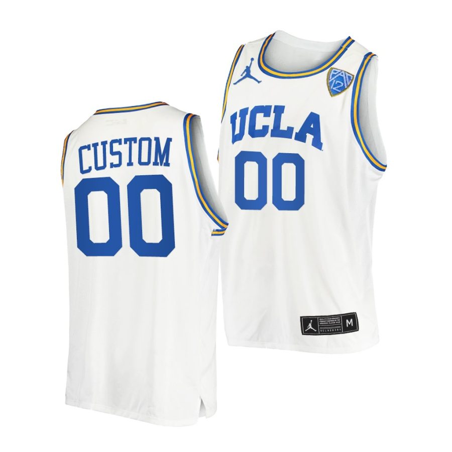 custom ucla bruins college basketball 2021 22 jersey 0