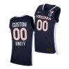 custom virginia cavaliers navy unity 2021 road secondary logo jersey