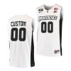 custom white college basketball 2021 22blm jersey