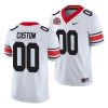 custom white college football men's jersey 1