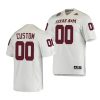 custom white college football texas a&m aggies jersey